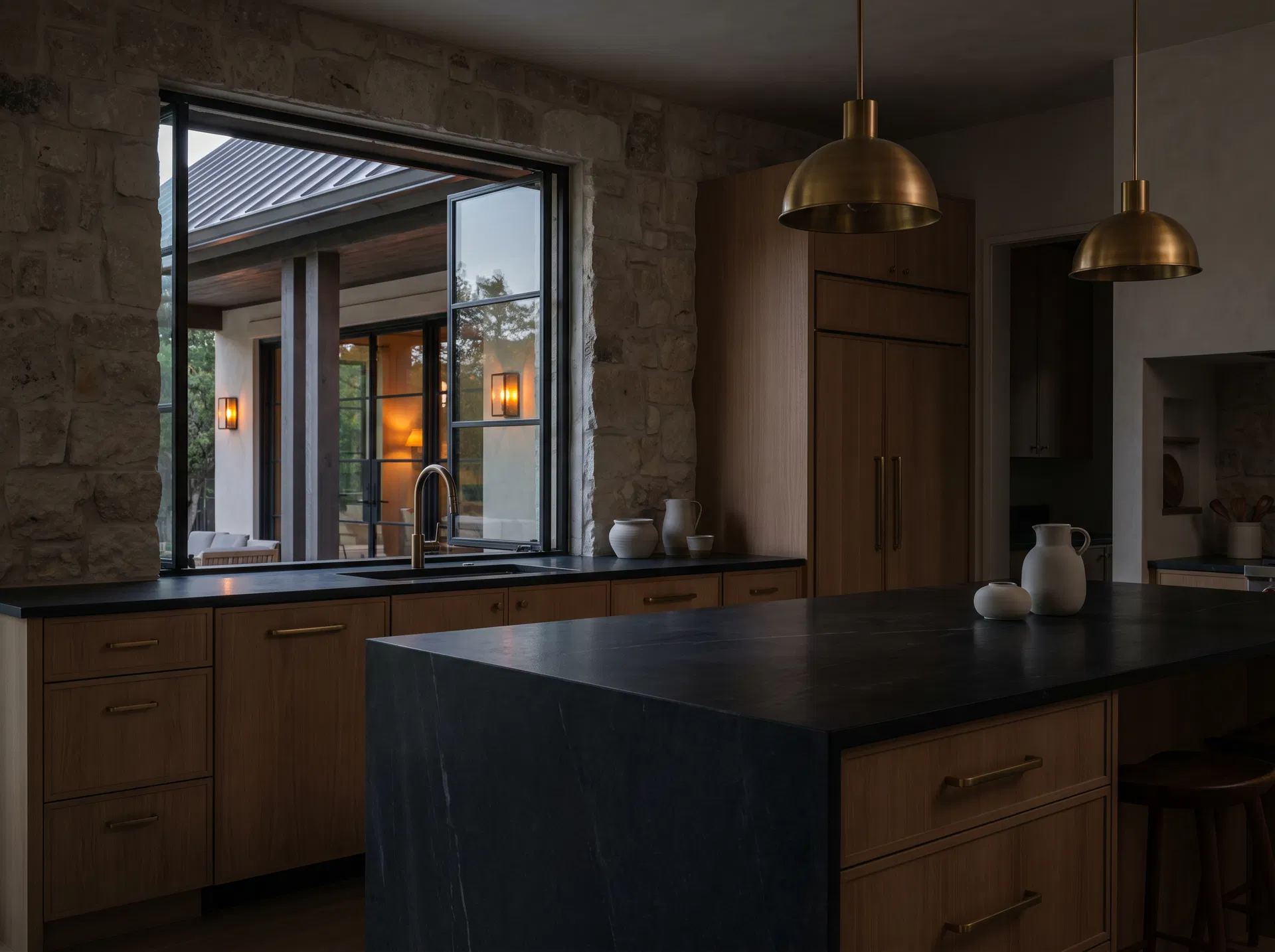 Luxury custom home kitchen